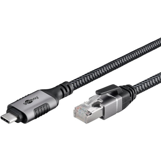 Goobay Ethernet Καλώδιο USB-C 3.2 Gen2 σε RJ-45 (3 Μέτρα)