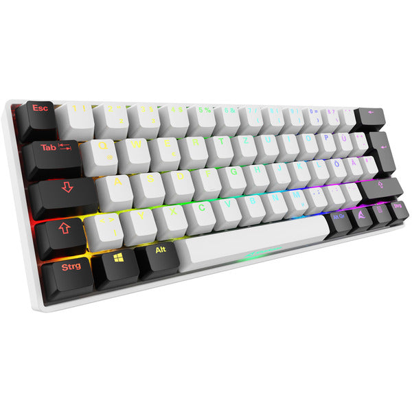 Sharkoon SKILLER SGK50 S4 Gen2 (weiß, DE-Layout, Gateron Yellow)