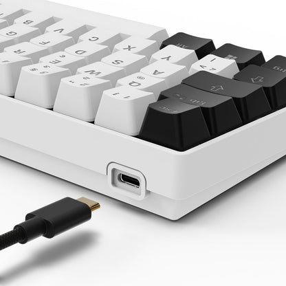 Sharkoon SKILLER SGK50 S4 Gen2 (weiß, DE-Layout, Gateron Yellow)