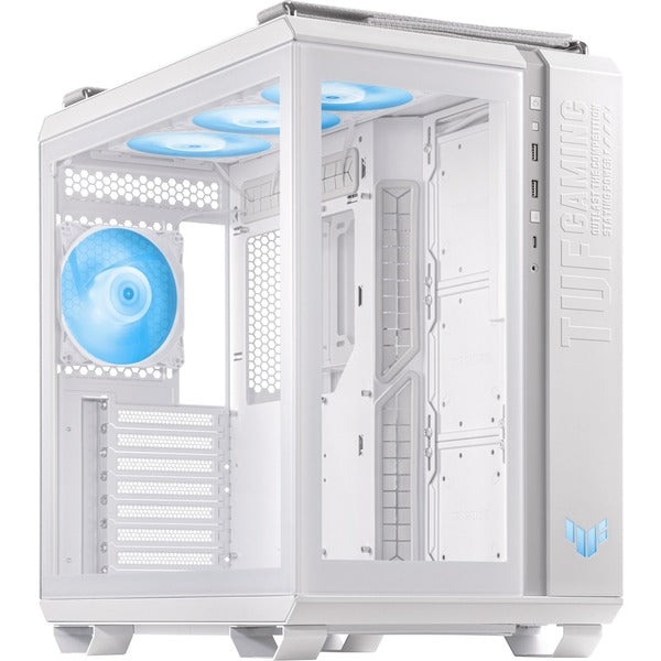 Asus TUF GAMING GT502 PLUS  (weiß, Tempered Glass x 2)