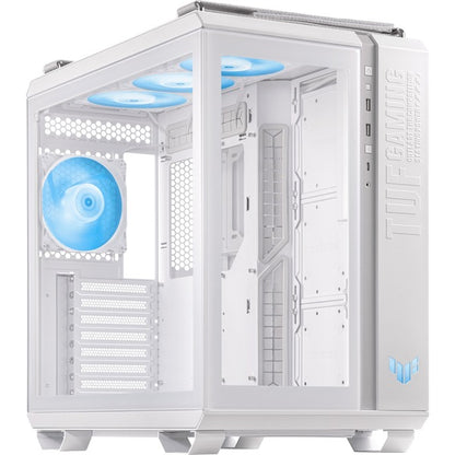 Asus TUF GAMING GT502 PLUS  (weiß, Tempered Glass x 2)