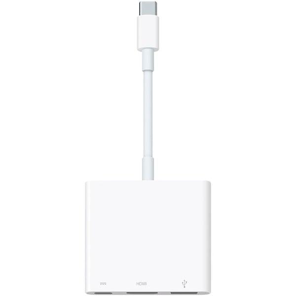 Apple USB Multiport-Adapter, USB-C > USB-A + USB-C + HDMI-Buchse (λευκό)