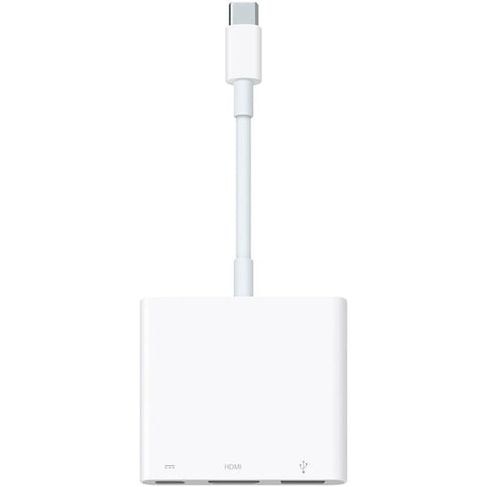 Apple USB Multiport-Adapter, USB-C > USB-A + USB-C + HDMI-Buchse (λευκό)