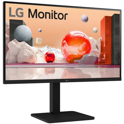 LG Electronics 27BA550-B.AEU (68.6 cm (27 Zoll), schwarz, FullHD, IPS, HDMI, Display Port, VGA, USB-Hub, 100Hz Panel)