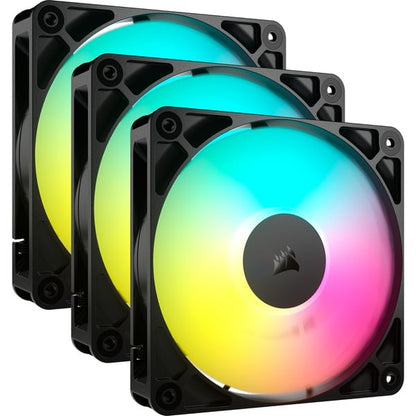 Corsair RS120 ARGB (Black, 3-Pack, 120 mm)