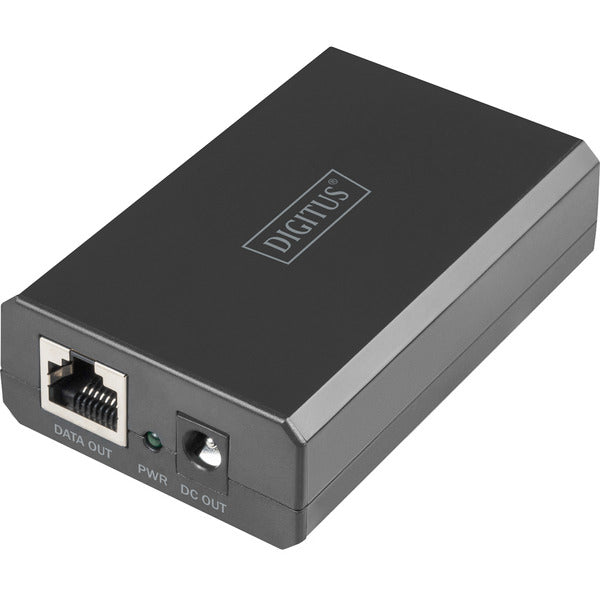Digitus Gigabit Ethernet PoE-Splitter, 802.3bt, 51 Watt (schwarz)