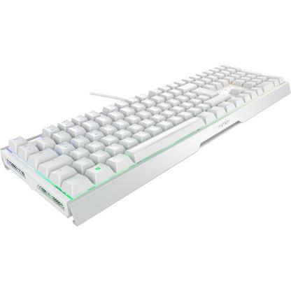 Cherry XTRFY MX 3.1 (άσπρο/ασημί, DE-διάταξη, Cherry MX2A Καφέ)