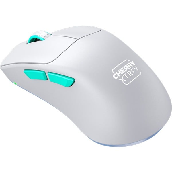 Cherry XTRFY M64 Wireless (weiß/türkis)