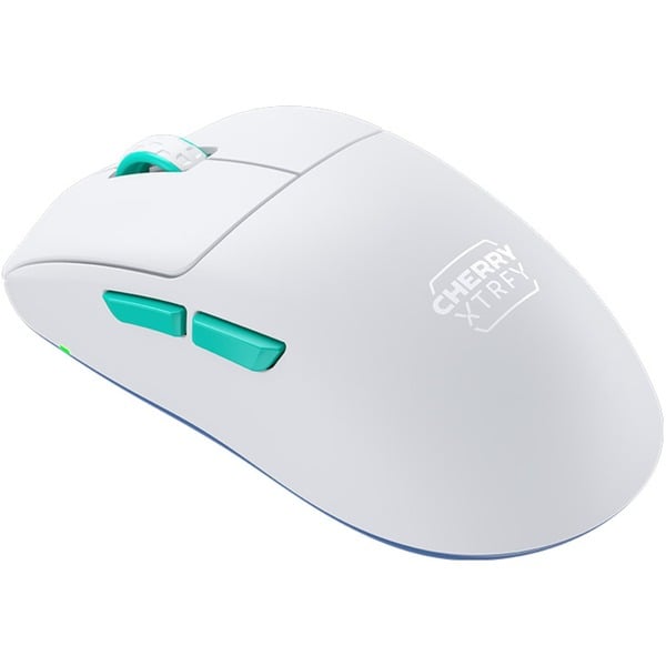 Cherry XTRFY M68 Wireless (weiß/türkis)