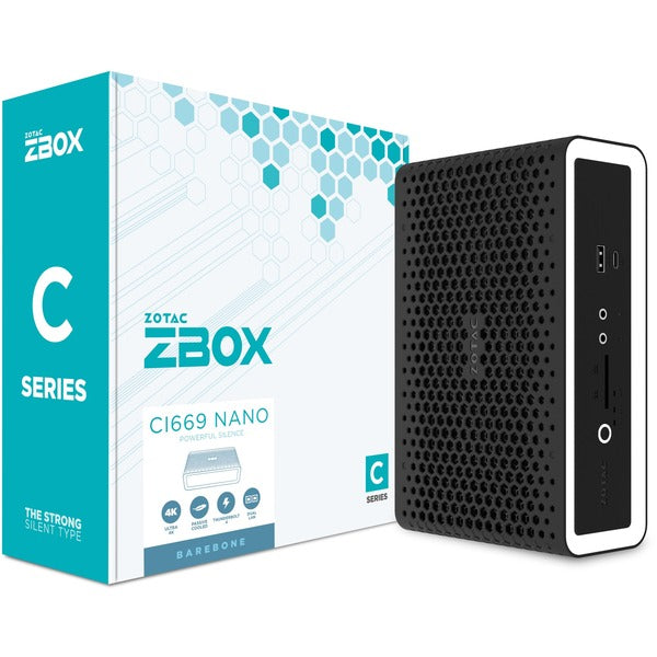 Zotac ZBOX CI669 nano (schwarz/weiß, ohne Betriebssystem)