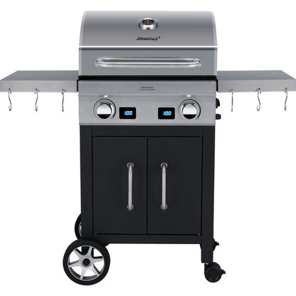 Steba Deluxe Grillcenter VG 7000 Devil’s Choice (Edelstahl/Μαύρο, 2.800 Watt)