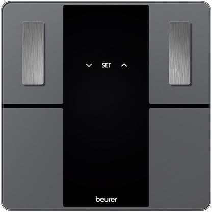 Beurer Diagnosewaage BF 500 Super Black Edition (grau/schwarz, Bluetooth)