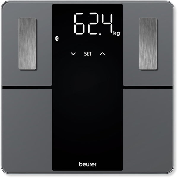 Beurer Diagnosewaage BF 500 Super Black Edition (grau/schwarz, Bluetooth)