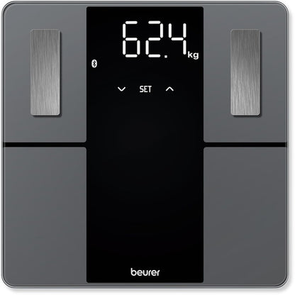 Beurer Diagnosewaage BF 500 Super Black Edition (grau/schwarz, Bluetooth)