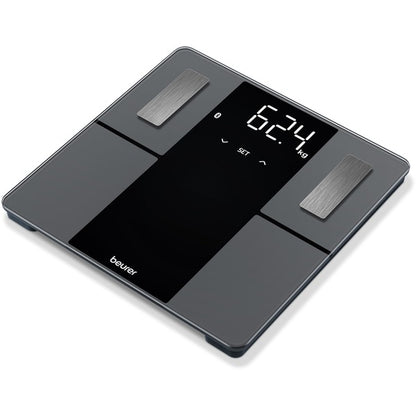 Beurer Diagnosewaage BF 500 Super Black Edition (grau/schwarz, Bluetooth)