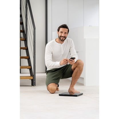 Beurer Diagnosewaage BF 500 Super Black Edition (grau/schwarz, Bluetooth)