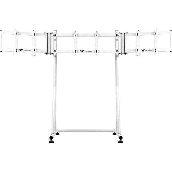 Thermaltake Triple Monitor Stand Snow, für Racing Simulator Cockpit GR500 (weiß, für Monitore 32" - 55")