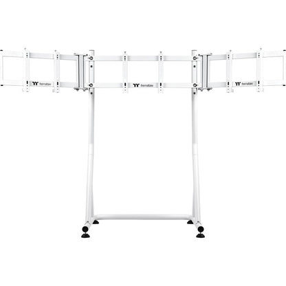 Thermaltake Triple Monitor Stand Snow, für Racing Simulator Cockpit GR500 (weiß, für Monitore 32" - 55")