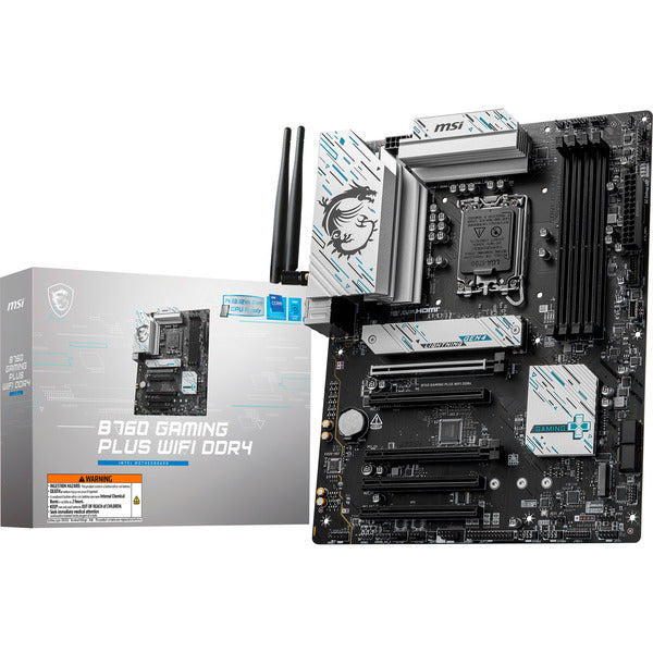 MSI B760 GAMING PLUS WIFI DDR4 Motherboard