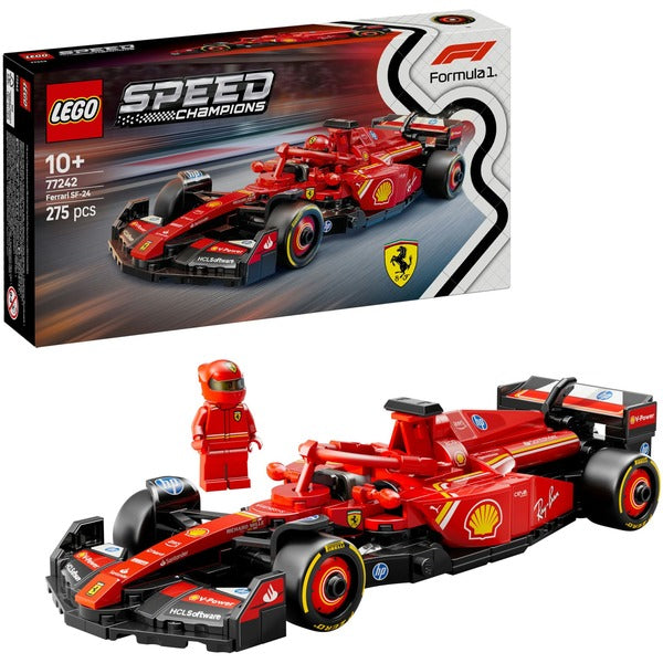 LEGO 77242 Speed Champions Ferrari SF-24 F1 Rennauto