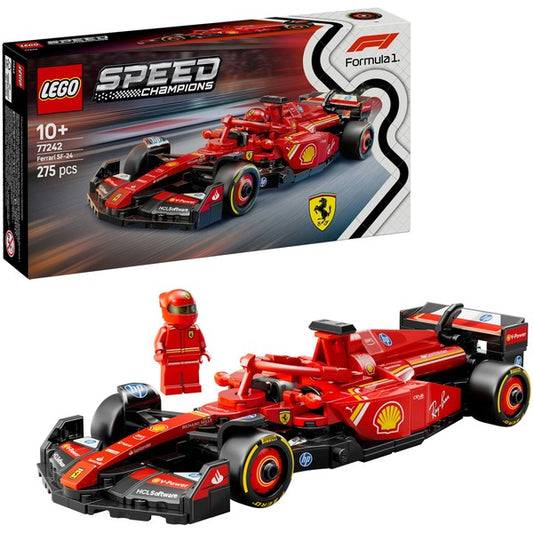 LEGO 77242 Speed Champions Ferrari SF-24 F1 Rennauto