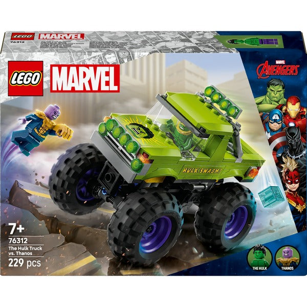 LEGO Marvel Hulk-Truck vs. Thanos