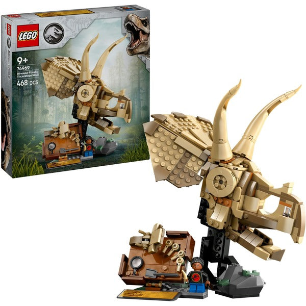 LEGO Τρισκεφάλας Σκελετός Δεινοσαύρου Jurassic World