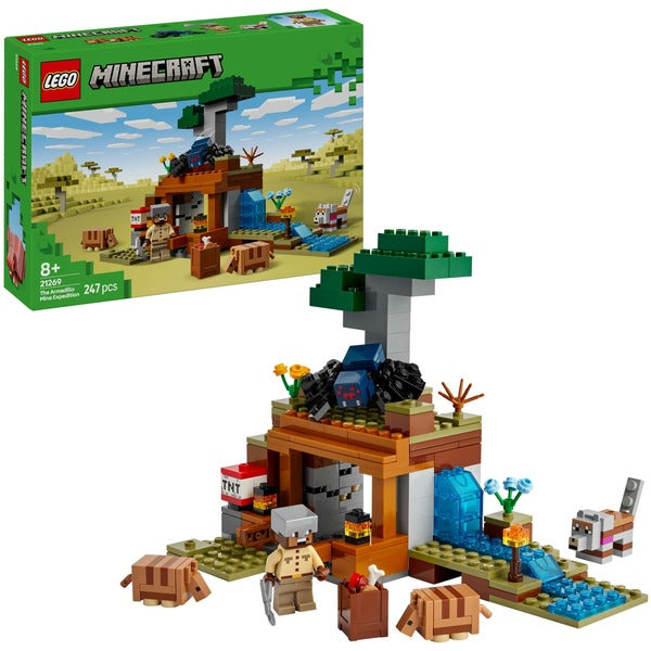 LEGO Minecraft Die Expedition zur Gürteltiermine