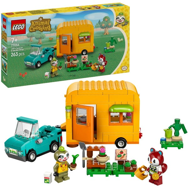 LEGO Animal Crossing Gerds Wohnwagen & Gärtnerei