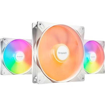 Be quiet Light Wings LX 140mm PWM high-speed White Triple Pack (weiß, 3er-Pack, 140 mm)