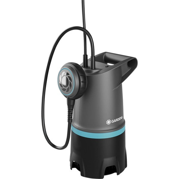Gardena Schmutzwasser-Tauchpumpe 20000 BASIC, Τόσο-όσο / Αντλία πίεσης (γκρι/μαύρο, 550 Watt)