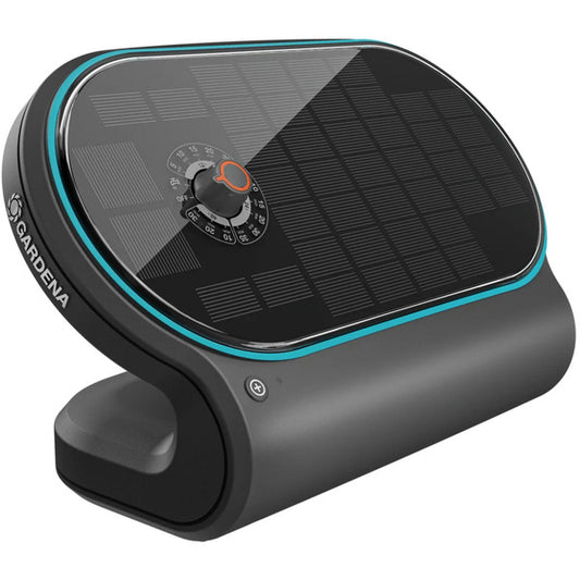 Gardena Solar-Bewässerung AquaBloom L Set (grau/türkis, für bis zu 30 Pflanzen)