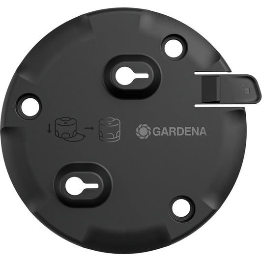 Gardena AquaPrecise Montageplatte για Υδροστάθμιση (Μαύρο)