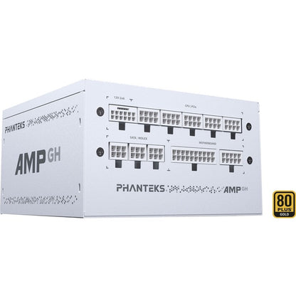 Phanteks AMP GH 750W ATX3.1 White (weiß, 1x 12-Pin High Power GPU, 3x PCIe, Kabelmanagement, 750 Watt)