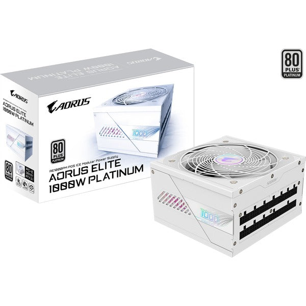 GigaByte GP-AE1000PM PG5 ICE White, 1000 Watt Power Supply Unit