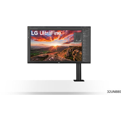 LG Electronics Ergo 32UN880K-B (80 cm (31.5 Zoll), schwarz, UltraHD/4K, IPS, AMD Free-Sync, HDR10)