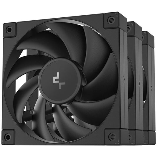 Deepcool FD12 120mm Αερόψυκτρα (Μαύρο, 3τμχ)