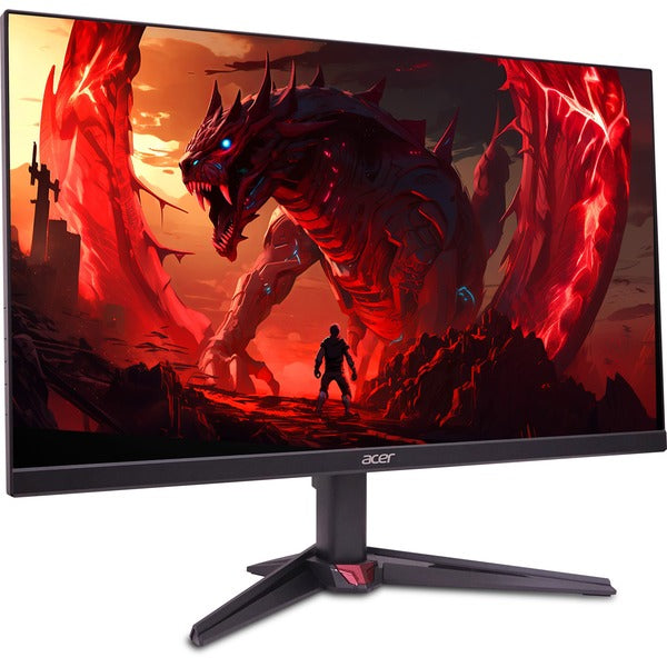 Acer Nitro VG240YX1 23.8-inch (60.5 cm) Black and Red Full HD VA Monitor with HDR and 200Hz Refresh Rate Panel