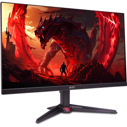 Acer Nitro VG240YX1 23.8-inch (60.5 cm) Black and Red Full HD VA Monitor with HDR and 200Hz Refresh Rate Panel