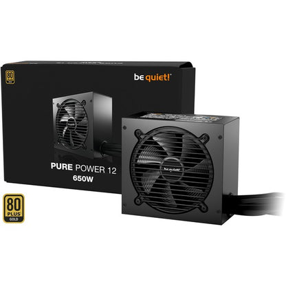 Be quiet Pure Power 12 650W - Τροφοδοτικό Υπολογιστή με 1x 12-Pin High Power GPU και 2x PCIe