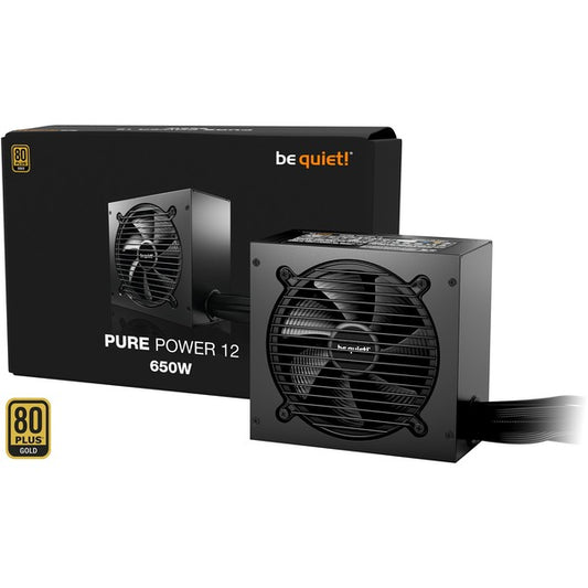 Be quiet Pure Power 12 650W - Τροφοδοτικό Υπολογιστή με 1x 12-Pin High Power GPU και 2x PCIe