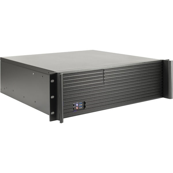 Inter-Tech IPC 3U-K-340L - Μαύρο (3 Υψόμετρα)