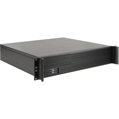 Inter-Tech IPC 2U-K-240L Rackmount Case, Black, 2U Height