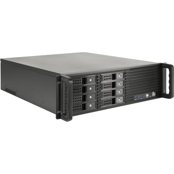 Inter-Tech IPC 3U-3508 (schwarz, 3 Höheneinheiten)