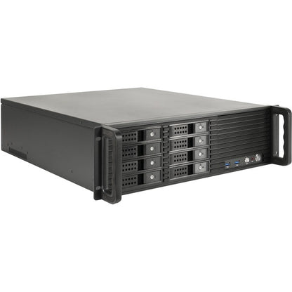 Inter-Tech IPC 3U-3508 (schwarz, 3 Höheneinheiten)