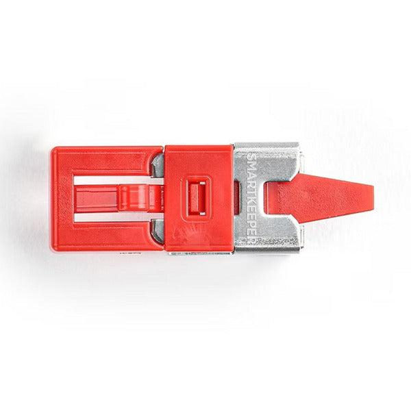 SmartKeeper ESSENTIAL LAN Cable Grip, 6 Stück (rot, für RJ-45 Stecker)
