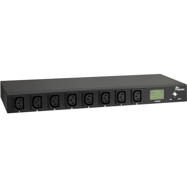 Inter-Tech PDU SA-0816, 16A (schwarz, 8 schaltbare C13 Steckdosen)