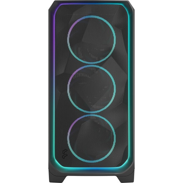 Fractal Design Meshify 3 XL Ambience Pro RGB Light Tint  (schwarz, Tempered Glass)