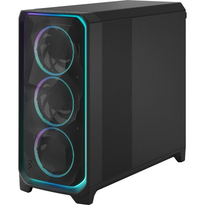 Fractal Design Meshify 3 XL Ambience Pro RGB Light Tint  (schwarz, Tempered Glass)