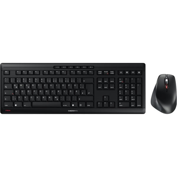 Cherry STREAM DESKTOP COMFORT (schwarz, DE-Layout, Cherry SX-Scherentechnologie)